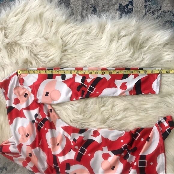 Christmas Ugly Santa Dress, Size S/M - Picture 3 of 6